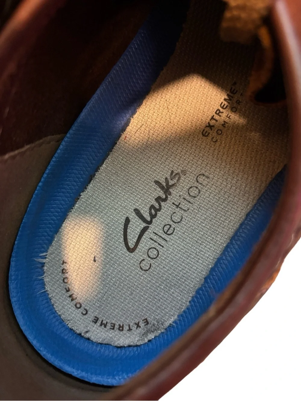 Clarks Brown Leather Moccasin-Style Slip-On Loafers